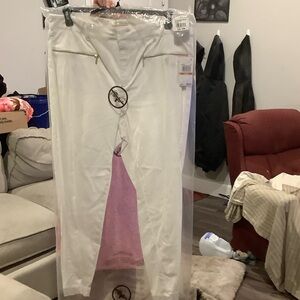 Michael Kors White Ankle Pants